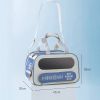 Pet Carrier Bag Soft Sided Collapsible Portable PET Travel Carrier Bag Pet Carrier For Dogs Cats Airline Approved Carrier Soft Sided, Collapsible Trav