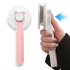 Cat Grooming Brush, Self Cleaning Slicker Brushes For Dogs Cats Pet Grooming Brush Tool Gently Removes Loose Undercoat, Mats Tangled Hair Slicker Brus